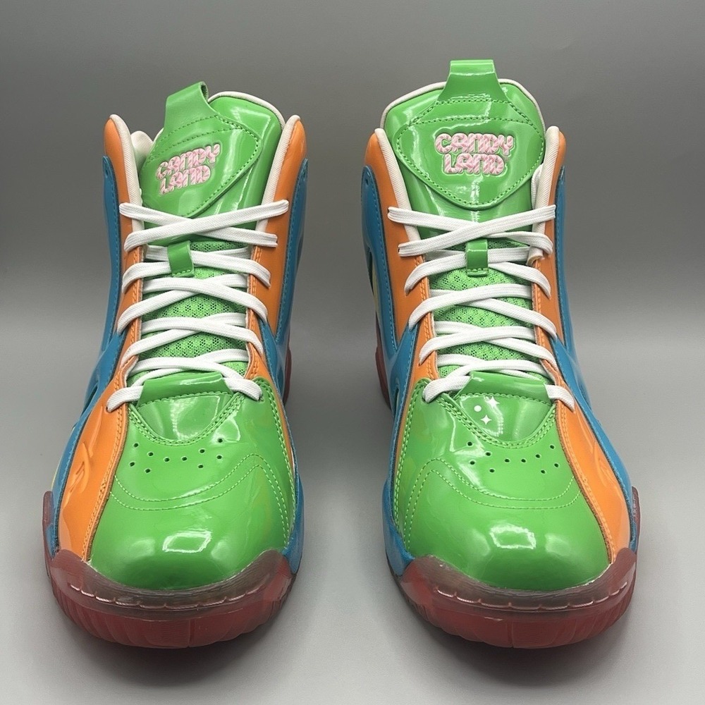 Reebok Kamikaze 2 Candy Land Shawn Kemp Retro Basketball - Men's Size 12 USED - Picture 3 of 9